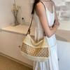 Straw Summer Yogodlns Weaving Shoulder Bag Large Capacity Crochet Beach Handbag Women Handmade Woven Hollow Out Underarm Knitting Bag
