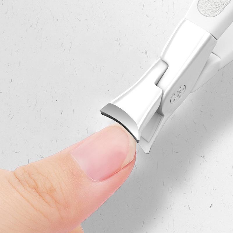 1Pc Thick Nail Clipper with Wide Opening, Anti-Splash Nail Clippers for Sharp Manicure and Pedicure Tools