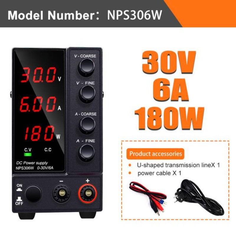 Adjustable Dc Power Supply Dual Digital LED Display Laboratory Power Supply Regulator Highly Accurate Display Source Power