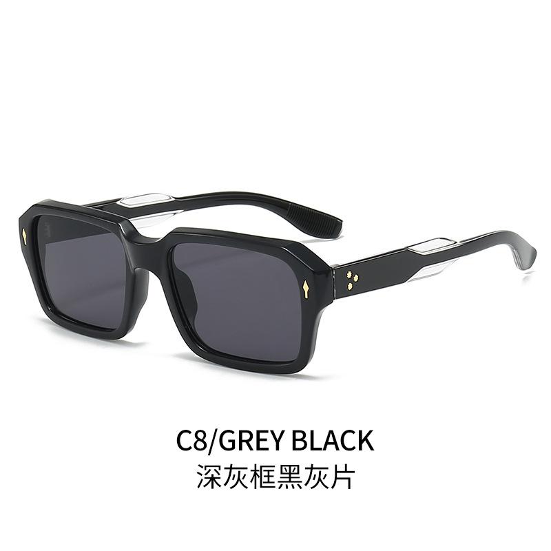 Polarization Sunglasses Men Women Vintage Trendy Square Gradient Shades Sun Glasses Luxury Brand Design Fashion Eyewear