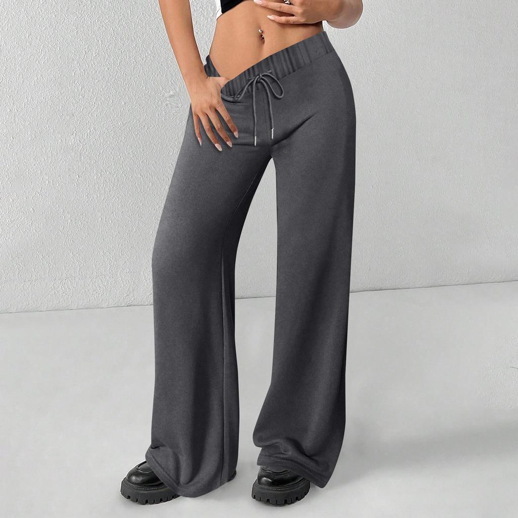 Women's High Waisted Wide Leg Sweatpants Casual Jogger Pants