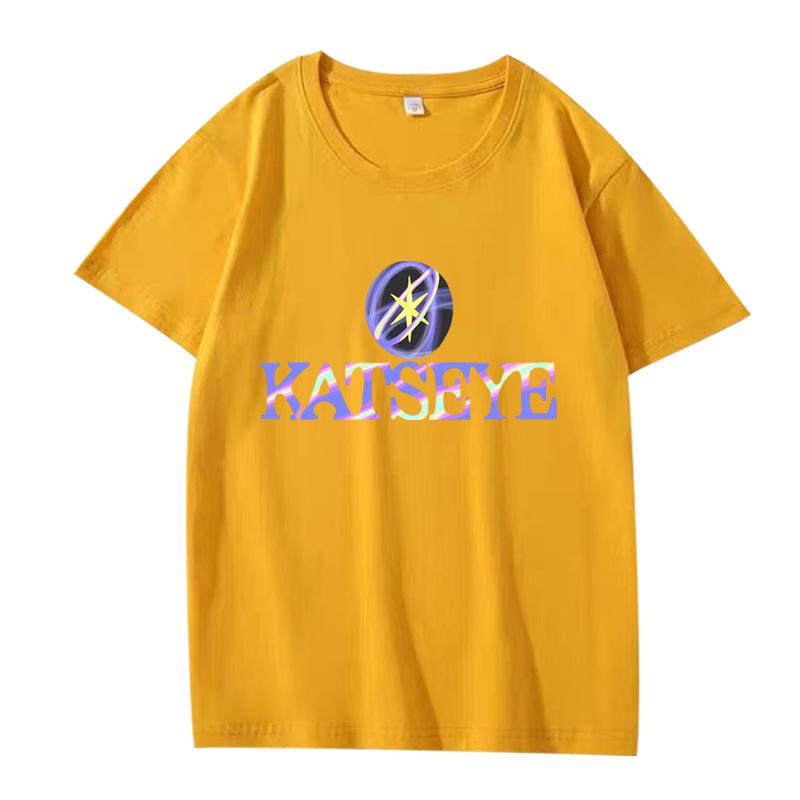 KATSEYE Eye Fashion Classic T Shirt Unisex Women Oversized 100 Cotton High Quality Hot Sale Short Sleeve Summer Print Unisex Tops