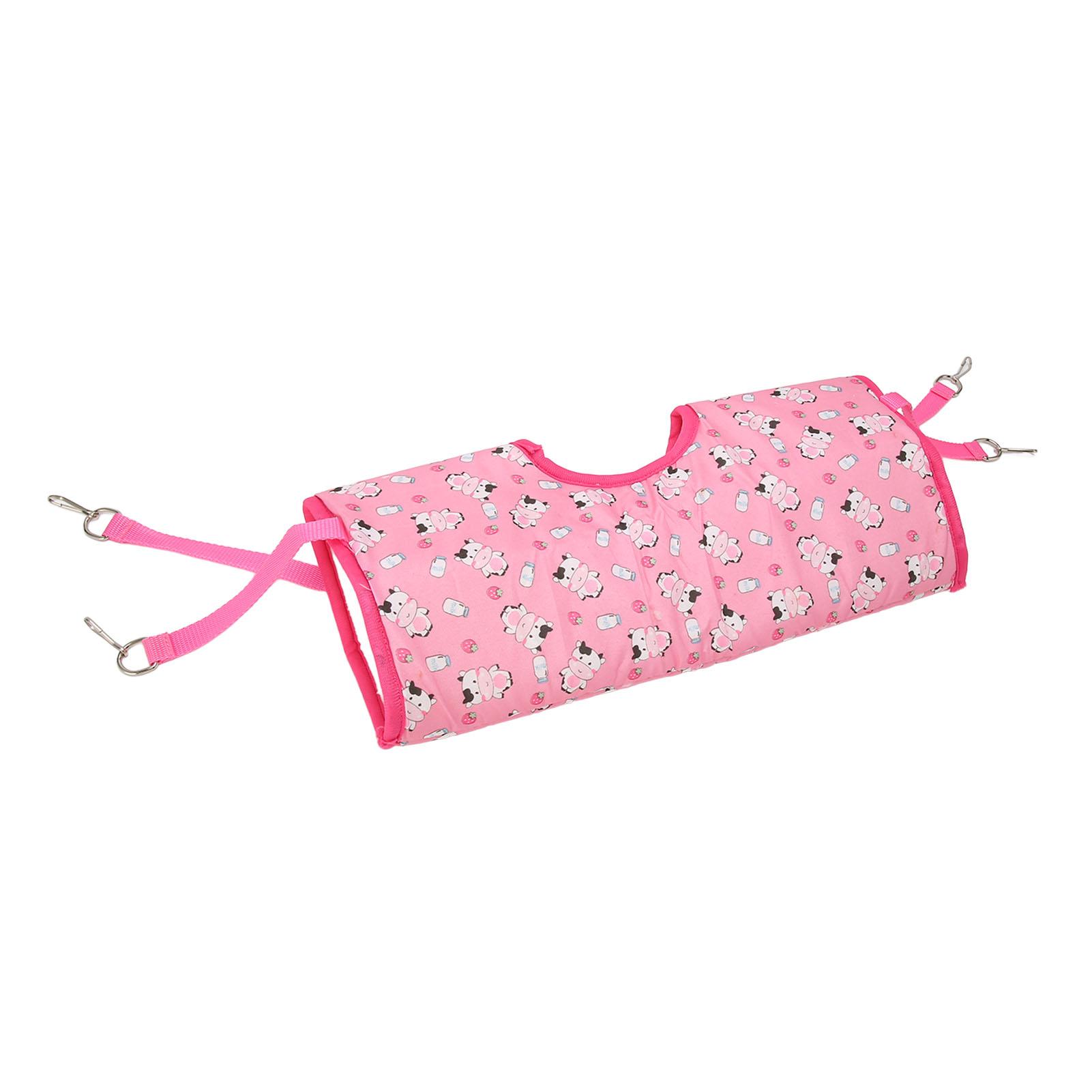 Hamster Tunnel Hanging Hammock Bed Warm Comfortable Small Animal Tunnel Hammock for Hamster Golden Hamster Guinea Pig