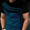 New Summer Men's Fashion T-shirt Personality Commercial Affairs Printed Men's T-shirt Top