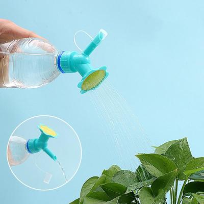 Sprinkler Watering Nozzle for Flower Drinkers Bottle Cap Sprinkler Dual Head Bottle Watering Spout Watering Can Sprinkler Head