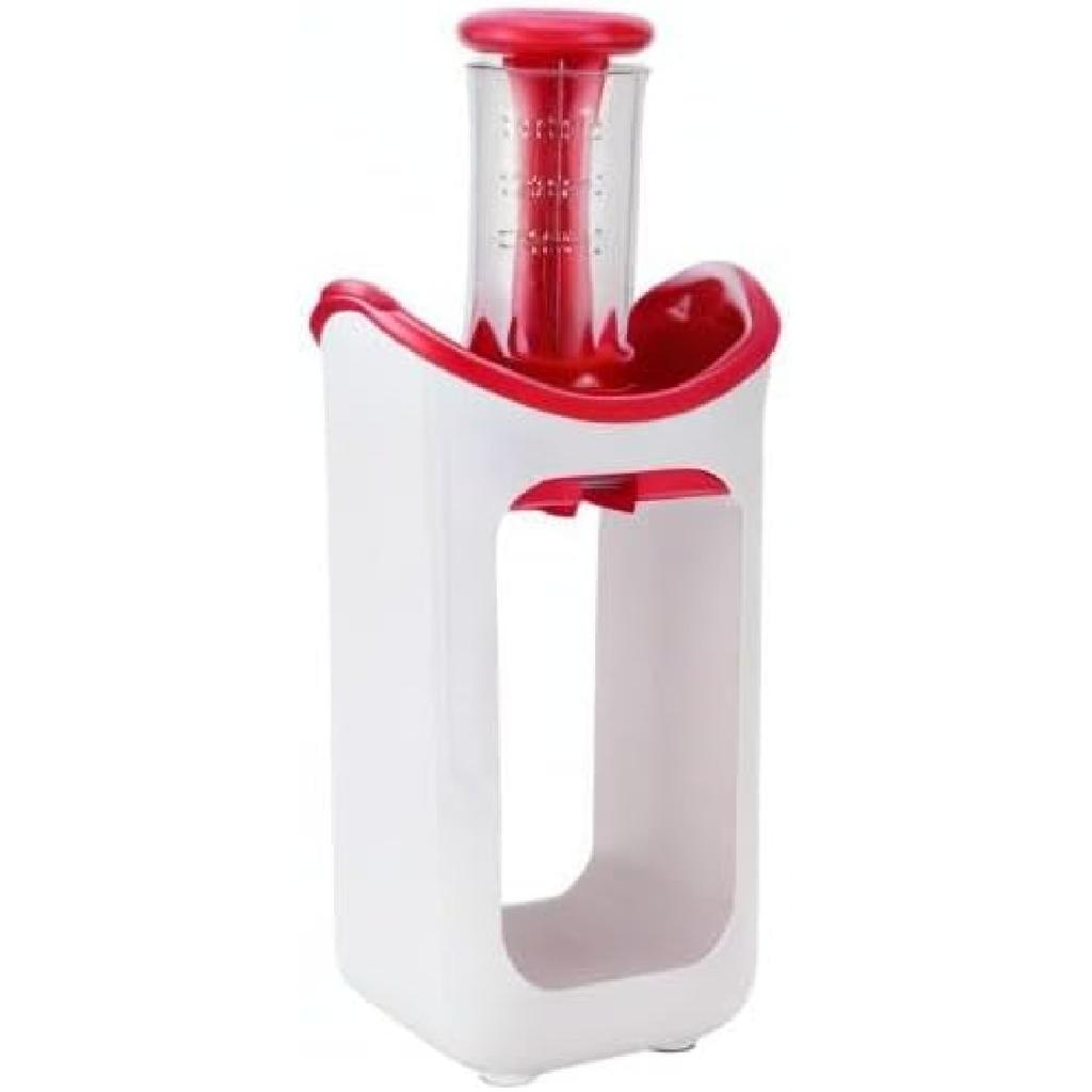 Quetschstation, Beutelfüllstation für hausgemachte halbfeste Nahrung für Babys und Kleinkinder, Tragbares Püree-Quetschwerkzeug mit Unterverpackungsbeutel