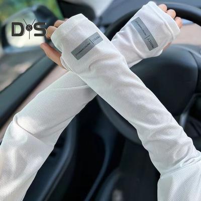 Rękawy Cool Ice Anti-sunburn Ochrona przed promieniowaniem ultrafioletowym Szybkoschnący Oddychający materiał Luźny krój Unisex Rękawy na ramiona do wędrówek Wędkarstwo Jazda samochodem