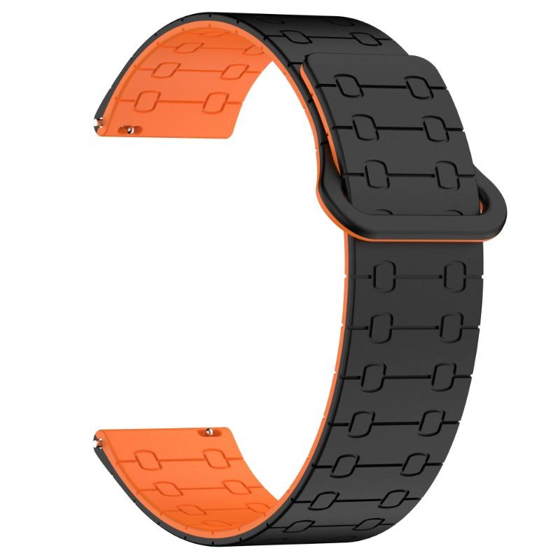 22mm Magnetic Band For AMAZFIT T-REX3 Pro Xiaomi S4/S3/S2 46mm 42mm Silicone Bracelets For Mi Watch Color 2/S1 Pro Active Strap Sports Accessories