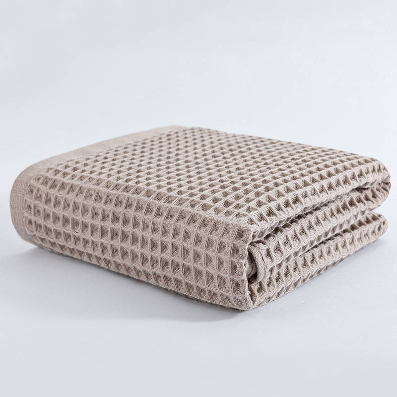 

Cotton Waffle Bath Towel for Men and Women, Bathroom Towel, Adults, 70*140 cm 70x140cm&1pc