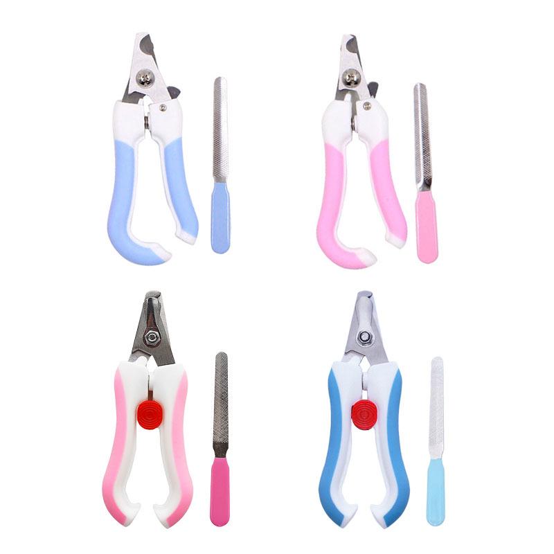 Stainless Steel Pet Nail Clippers & File for Dogs and Cats