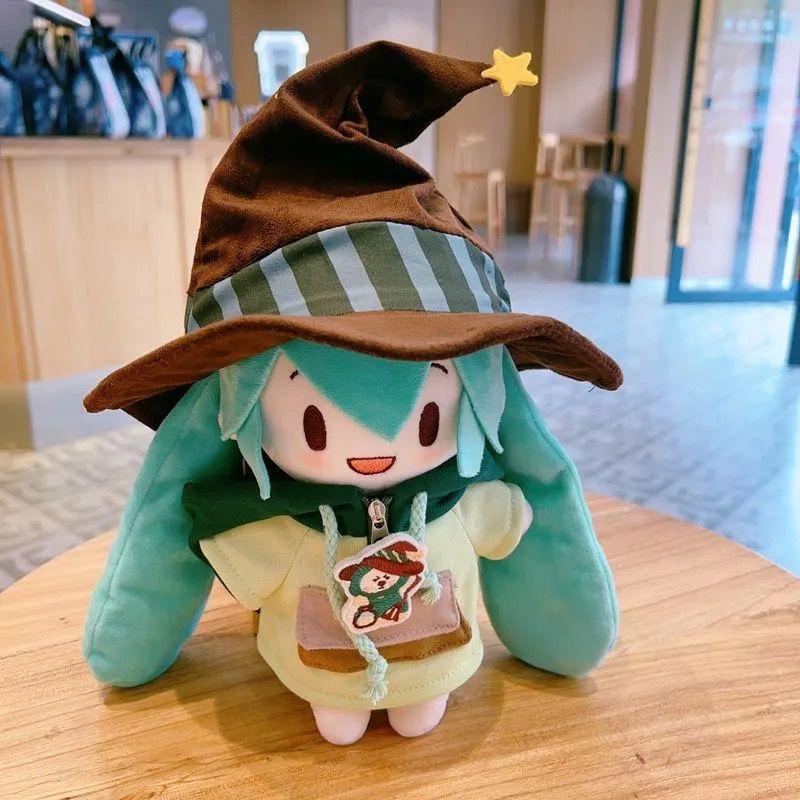 

Kawaii Hatsune Miku Snow Princess Anime Cartoon Plush Doll Dress-Up Hatsune Miku Fufu Cute Doll Christmas Perfect Gift 20cm
