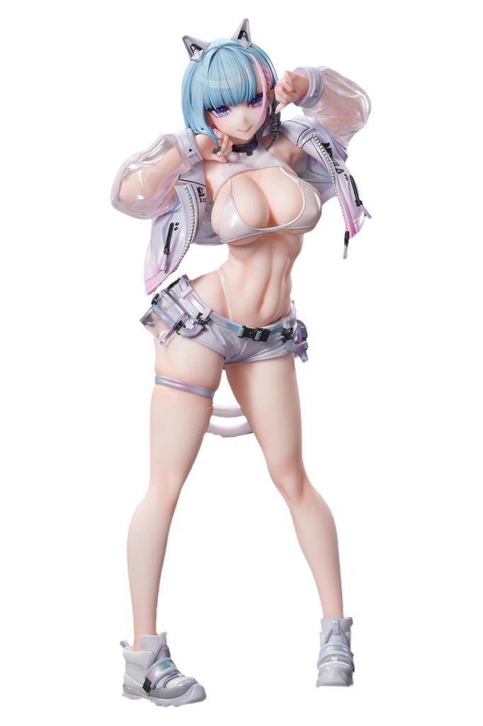 Bibi Buttons Near Future Nekomata Miu Standard Edition Scale PVC ABS Painted Complete Figure 1/6 &