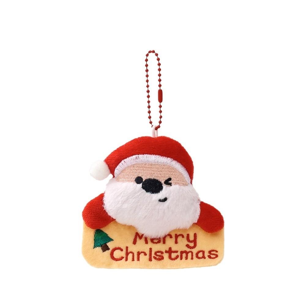 Stuffed Plush Dolls Christmas Plush Pendant Christmas Tree Christmas Plush Doll  Hanging Accessory