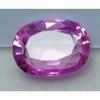 Natural Pink Sapphire Pendant Making 7.58 Ct Loose Gemstone CERTIFIED Oval Cut