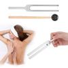 440HZ Klangheiltherapie Stimmgabel Aluminiumlegierung Stimmgabel Hammer Werkzeugset