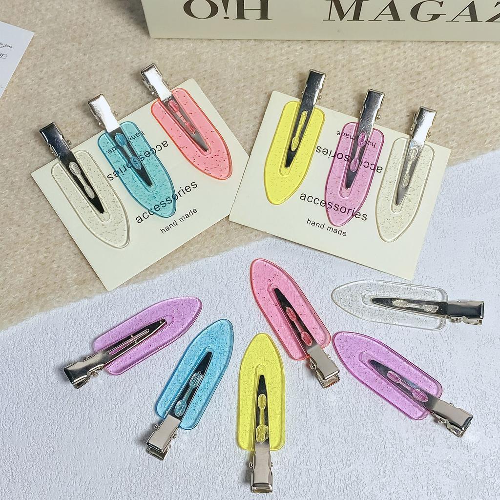 10 Pcs Seamless No Bend Hair Clips No Mark Pin Curl Clip Makeup No Crease Hair Clip Hair Styling BB Clips