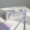 Large Capacity Pen Bag Transparent Window Stationery Storage Pouch Special Design Pencil Case  DIY