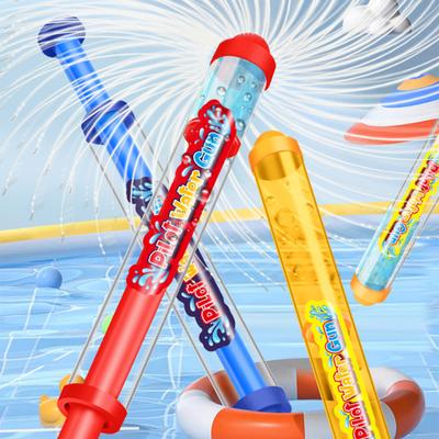 Wasserspritzer Wunderkerzen-Effekt Hochdruck-Wasserspritzspielzeug für Kinder Ziehrohr-Design Wasserkampfspielzeug Lustiges Wasserspielzeug