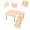 Hamster platforms with Ladder L Shaped Pet Staircase for Mouse Hamster Rat
