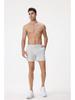 Solid Color Men's High-Elastic Cotton Running Shorts