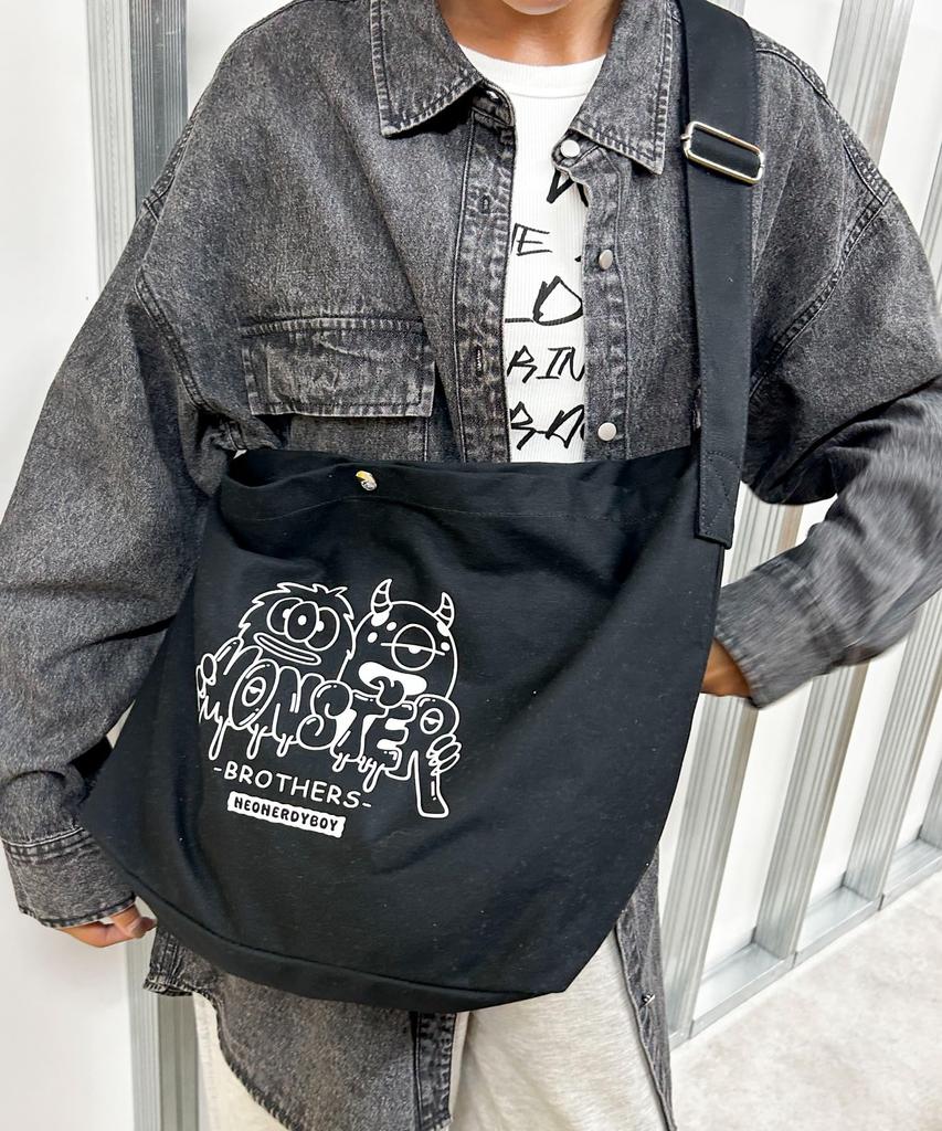 WEGO Unisex Assorted Large Shoulder Simple Design for Everyday Pattern 6 Bag, Use, School, Outings, Casual, Gift, Spring, Summer, Autumn, Winter,