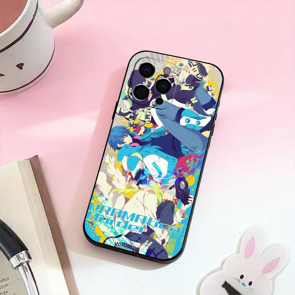 D-Dramatical Animer M-Murder Phone Case For iPhone 17,16,15,14,13,12,11 Plus,Pro,Max,XS Silicone Soft Cover