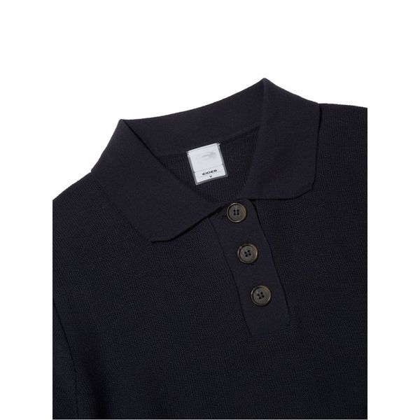 [eider] Women S Aqua Short Sleeve Sweater Dwm23262z6