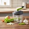 Efficient Manual Vegetable Chopper Labor-saving Garlic Crusher Household Onion Cutter  Canteen