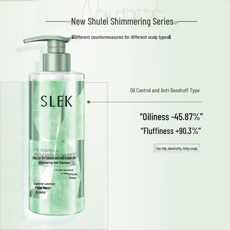 SLEK Oil Control Anti-Dandruff Shampoo