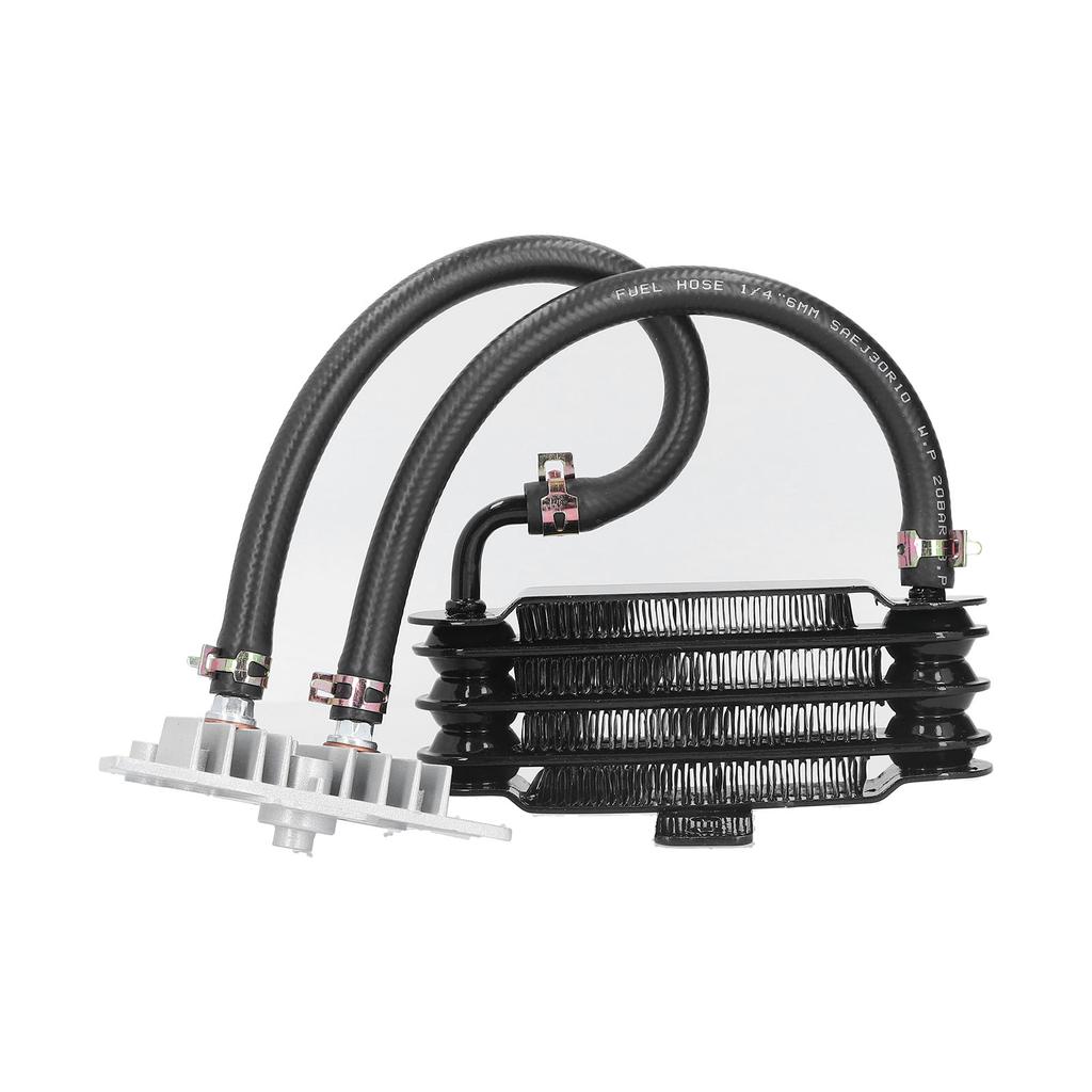 Aluminum Motorcycle Engine Oil Cooler Universal for Scooter Dirt Pit Bike 125CC‑250CC