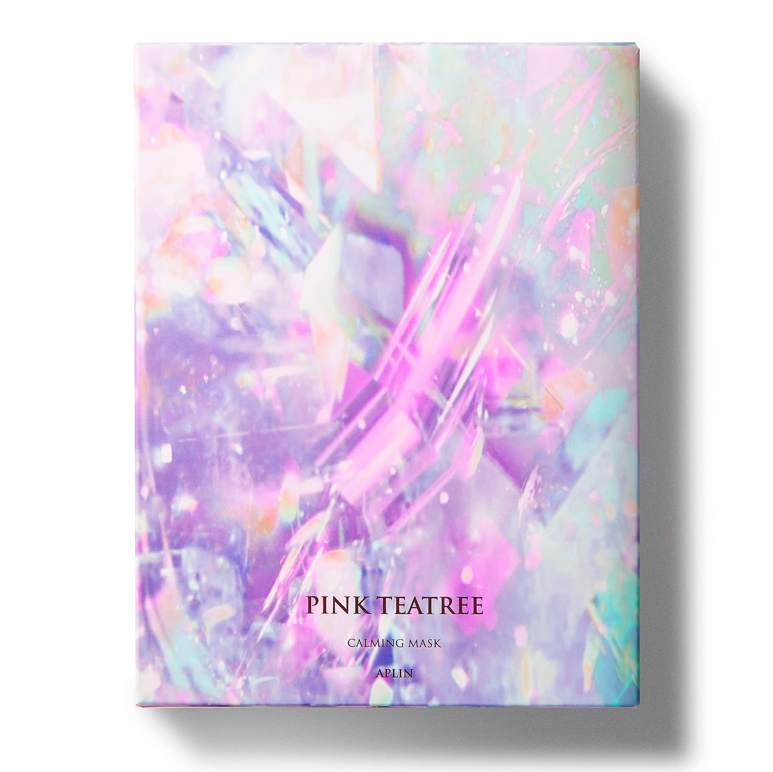 

Pink Tea Tree Mask Pack suitable for and dry Korean [APLIN] (10 sheets) - Moisturizing, sensitive, oily, skin. cosmetics. [Official]