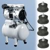 Large Anti Vibration Air Compressor Feet With Mounting Hardware Set Of 4 Rubber Pad For Stability Noise Reduction In Pneumatic Tool