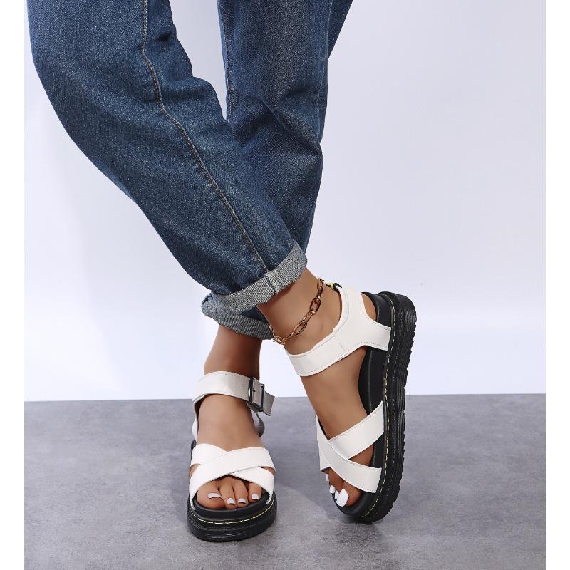 Sommer flate sandaler for kvinner