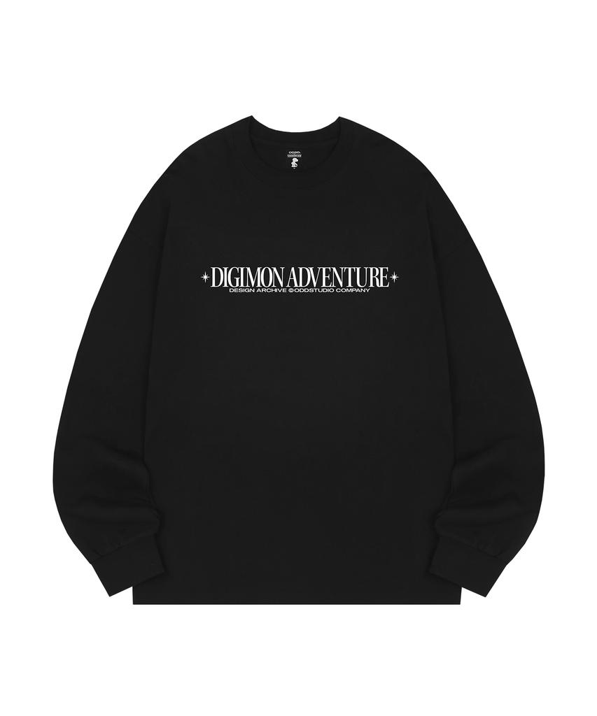 ODDSTUDIO [Digimon Adventure] Digimon All Characters Back Graphic Long Sleeve - 2 Colors
