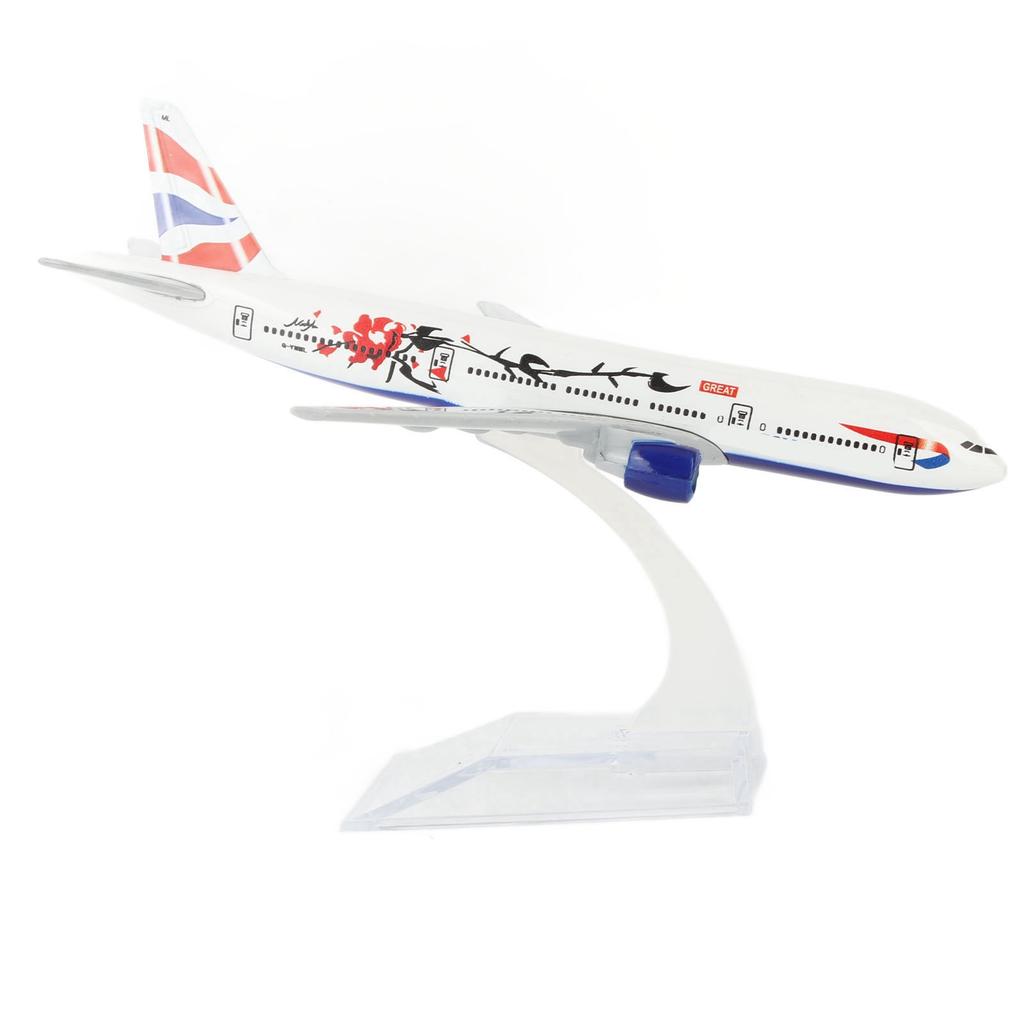 Alloy Aircraft Model Toy Collectible Multi Function Simulation Diecast Airplane Model for Home
