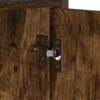 TV Cabinet 130 x 33 x 47 cm Smoked Oak Particleboard