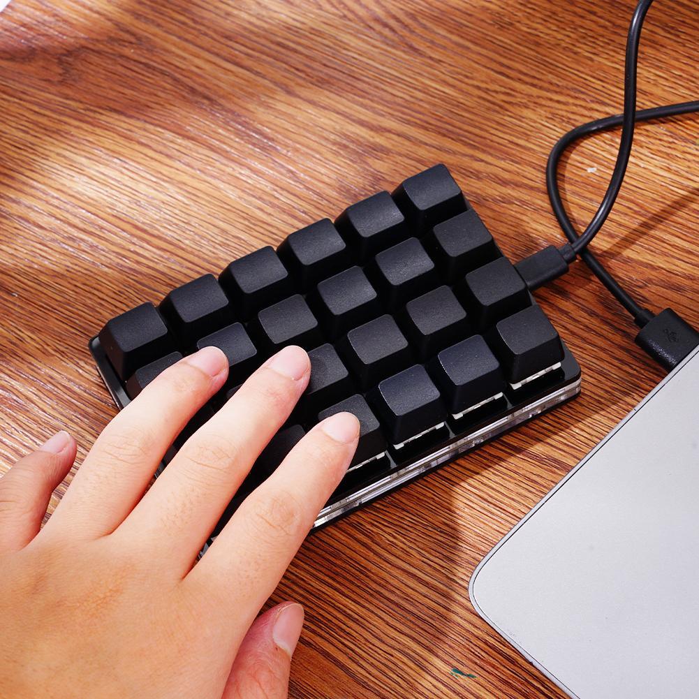 Mini USB Custom Mechanical Keyboard 24 Keys Gaming Keyboard Sayo Device Shortcut Programmable Keypad Keys