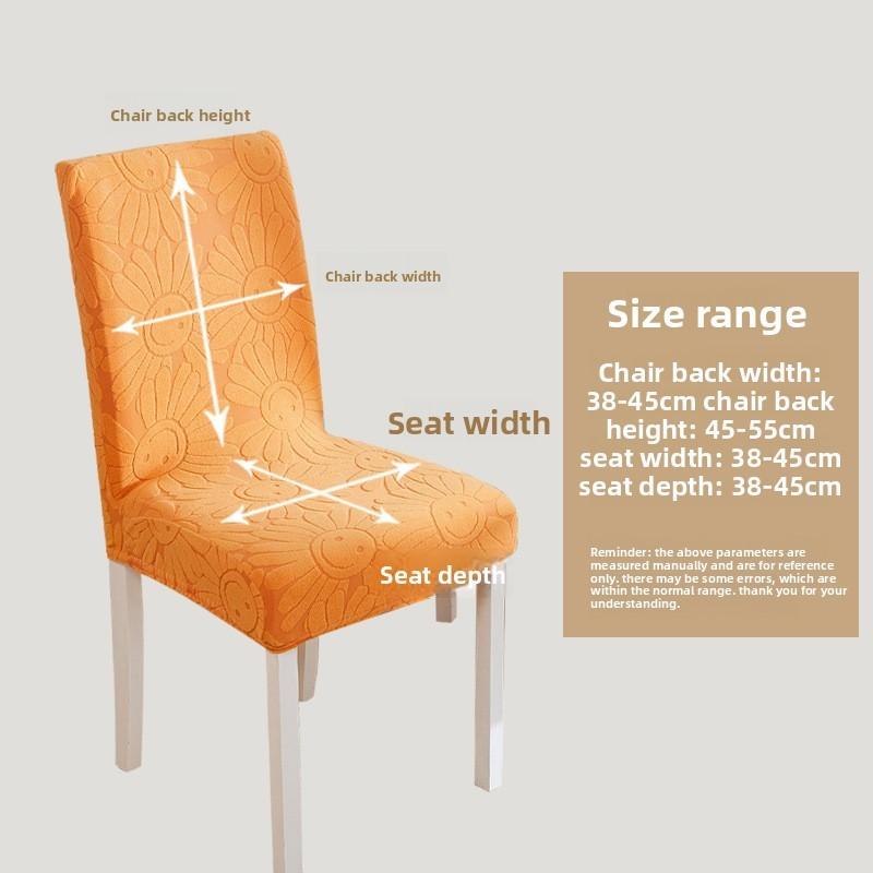Sunflower Chair Slipcover With Thickened Fabric For Durable Dustproof Home Use
