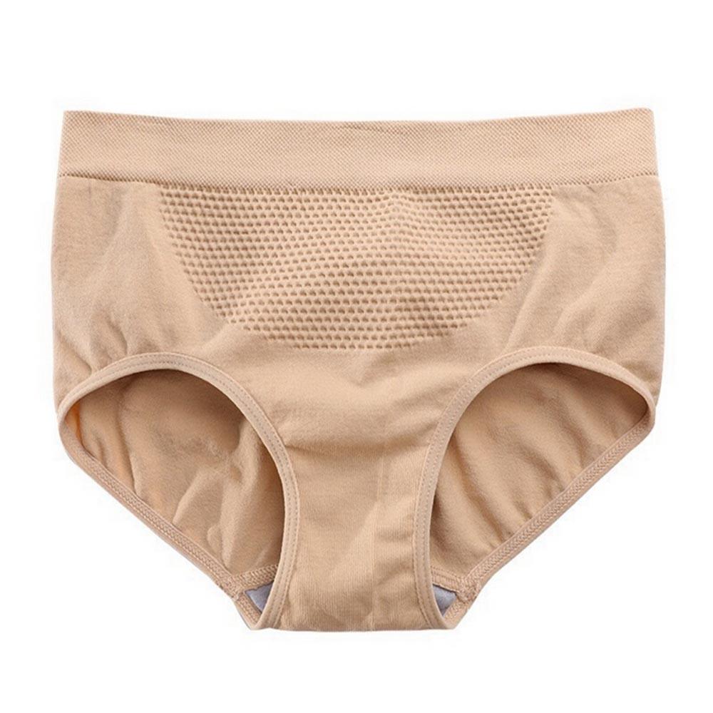1xWomen/'s 3D Seamless Honeycomb Warm Palace Panties Inner Hips Warm Waist Briefs