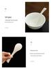 Dehua White Porcelain Ceramics: 12ml Small Soup & Teaspoon for Household & Restaurant Use