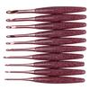 Aluminum Crochet Hook With Comfortable Resin Handle Ergonomic Grip Crochet Hook Needle for Crocheting Sweater Scarves