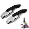 Bottle Opener Handle Multi-Functional Non-slip Labor-Saving Stainless Steel 2 In 1 Wine Bottle