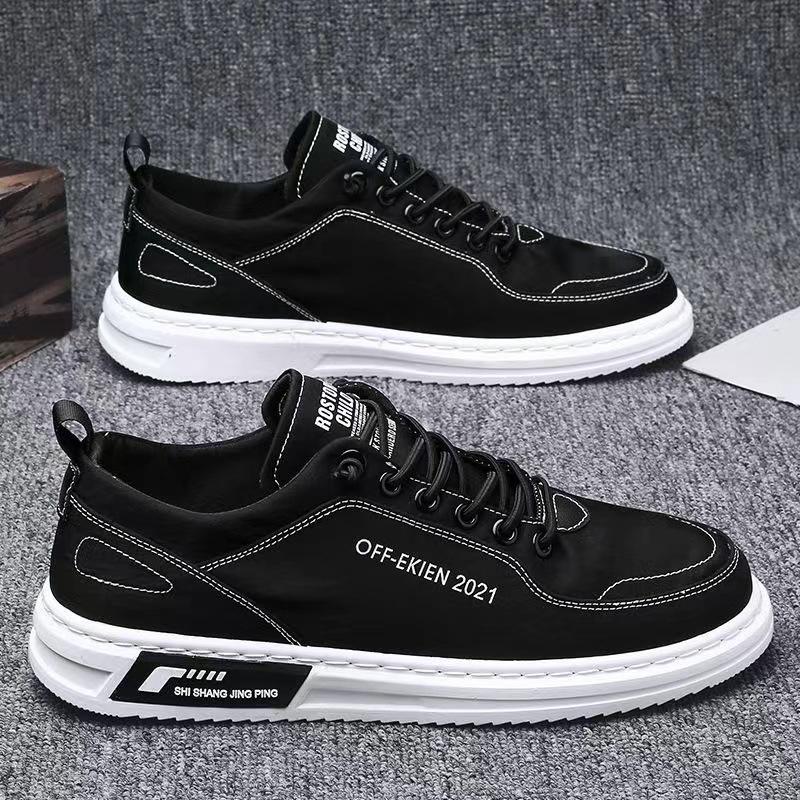 Märkeskvalitet Herrskor Andningsbara Herrskor Casual Trendiga Allmatch Slip-on Is-silke Herrloafers 2024 Hot Zapatillas De Hombre