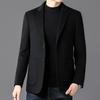Autumn and Winter New Woolen Suit Men's Short Casual Thickened Warm Jacket
