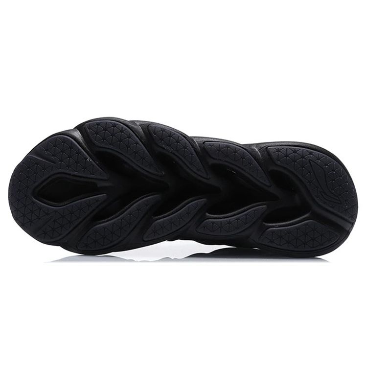 Li Ning Arc Ace Shock Absorbing Breathable Lightweight Rebound Low Top Running Shoes Women Running Shoes Black ARHP226-12