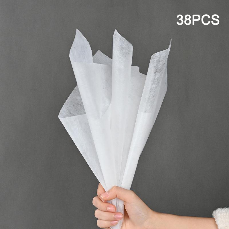 Flower Packaging Paper Translucent Milk Cotton Lining Paper For Florist Wrapping Bouquet Wedding Soft Colorful Decorative Paper