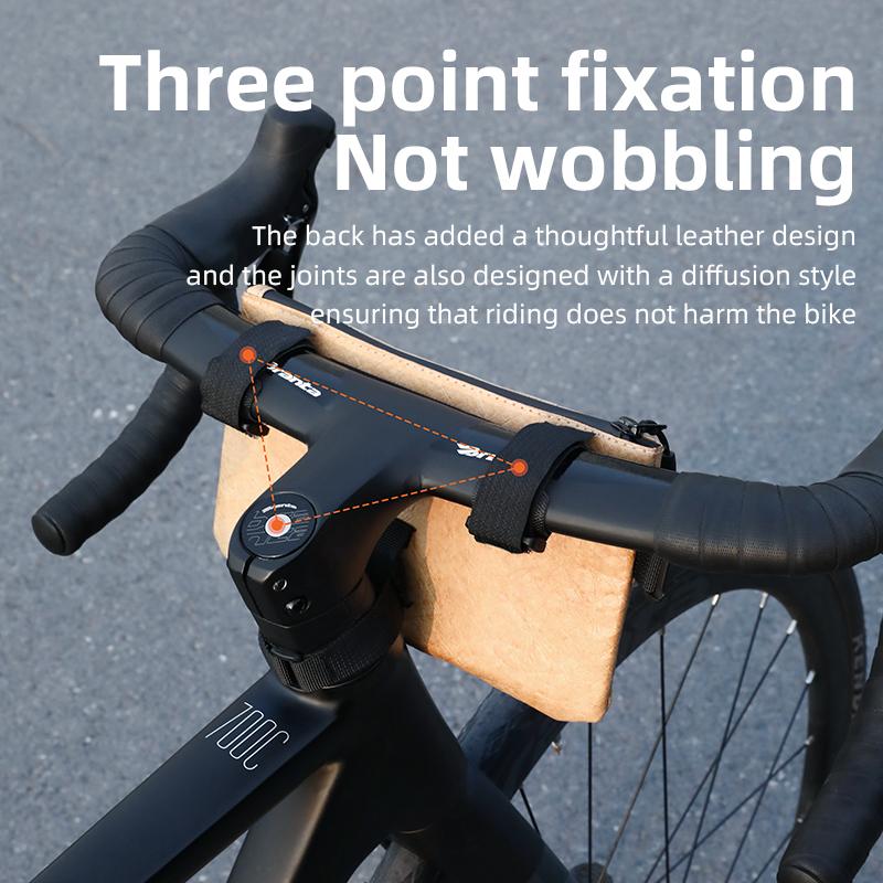 ESLNF Eco-friendly Cycling Pouch Riding Bicycle Handlebar Bags Mountain Road Bike Purse Crossbody Bag