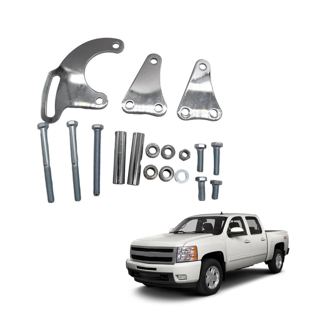 Compatible For BBC LWP 396 454 502 Small Block Power Steering Pump Bracket Stand Engine Mounting Car Accessories Durable