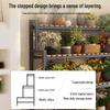 Multi-tier Movable Plant Stand
