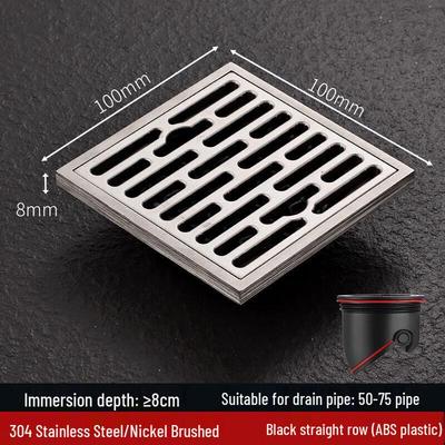 CHENDU VP8001 Stainless Steel Bathroom Floor Drain